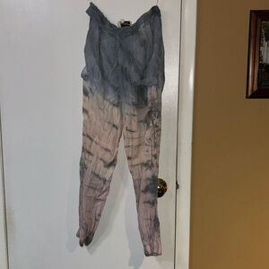 Vintage Havana Tie Dye Cargo Joggers